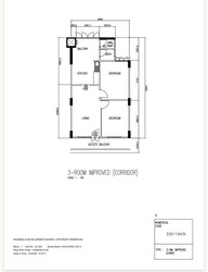 Blk 1 Hougang Avenue 3 (Hougang), HDB 3 Rooms #557391031